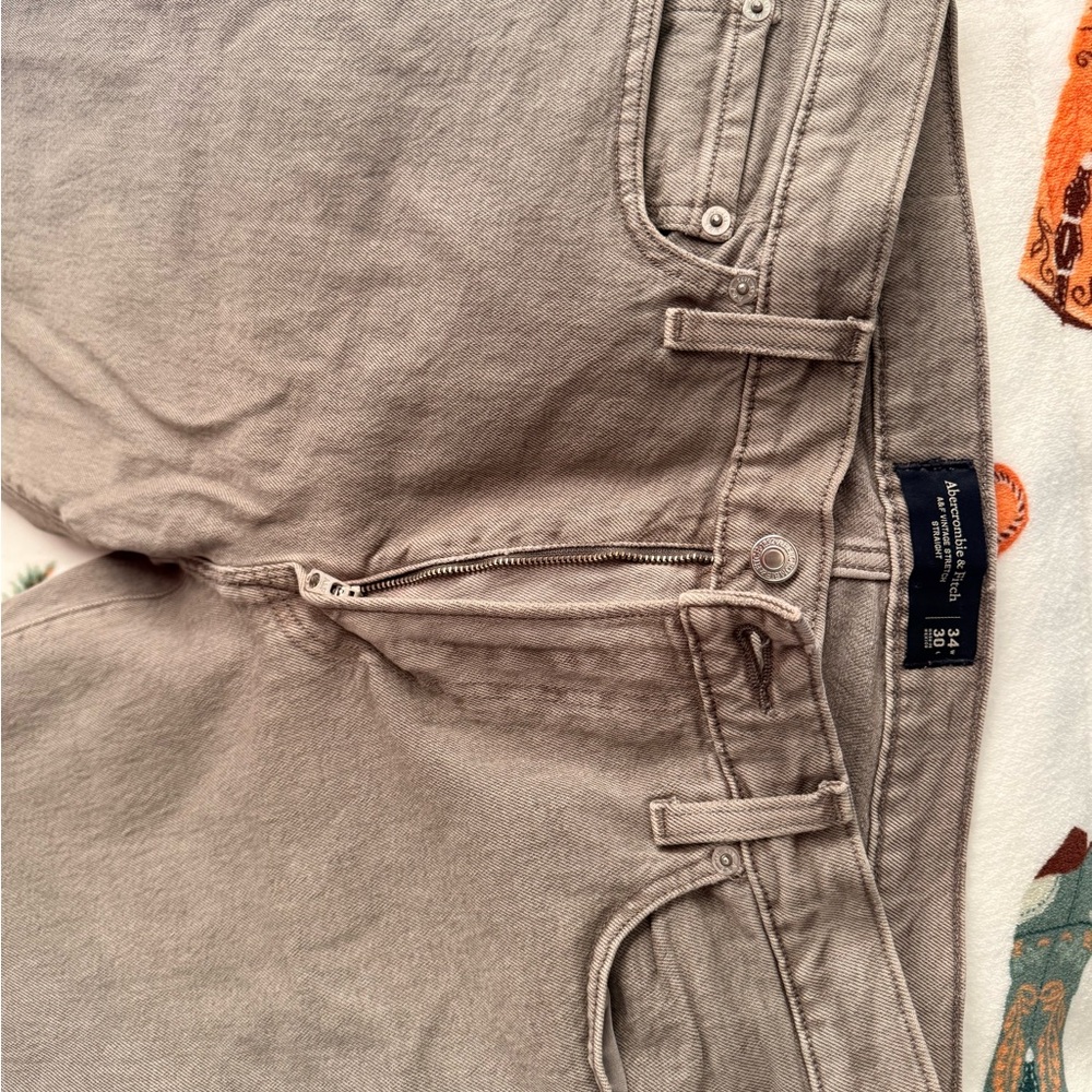 Abercrombie & Fitch Gray Jeans